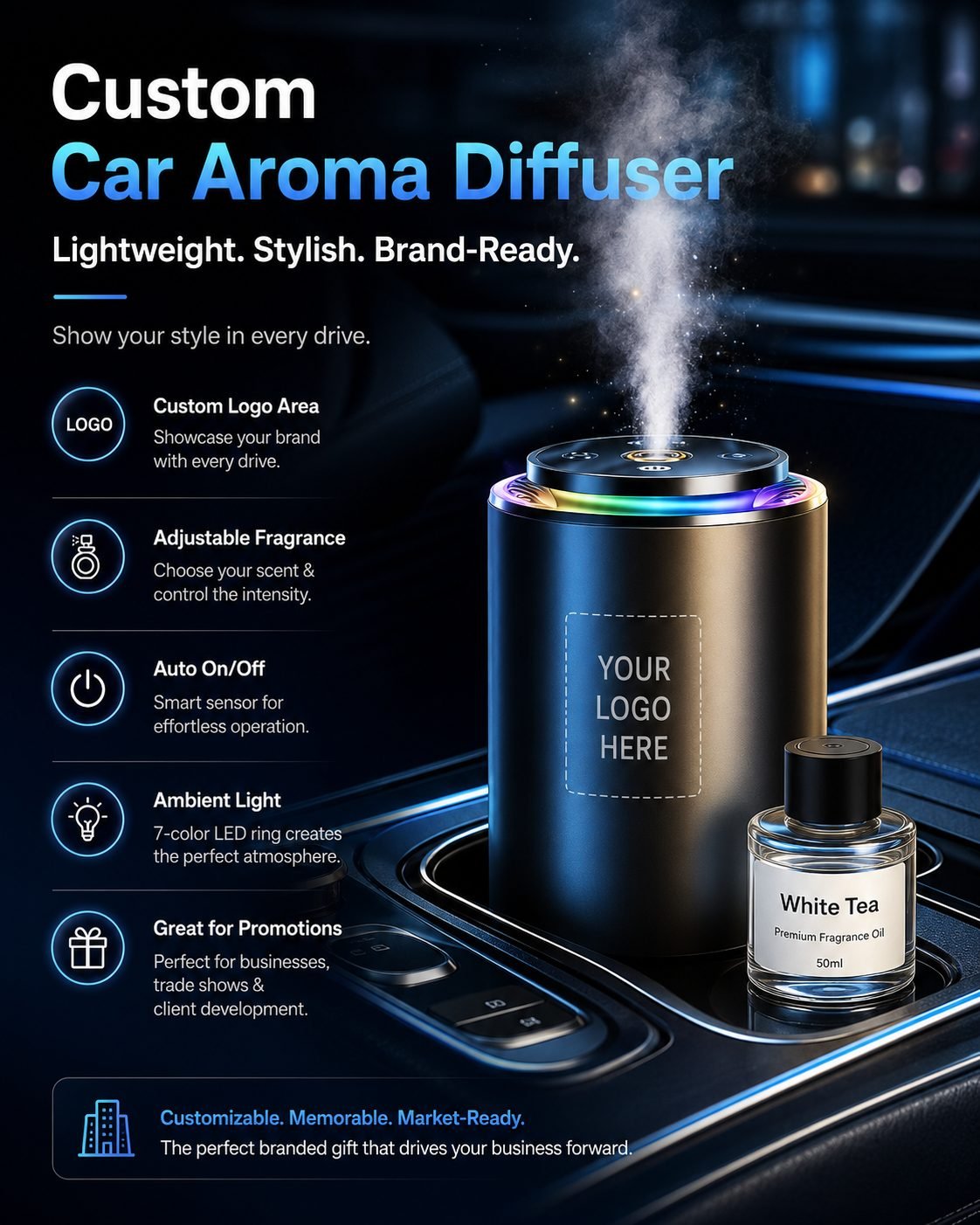 Custom Car Aroma Diffuser