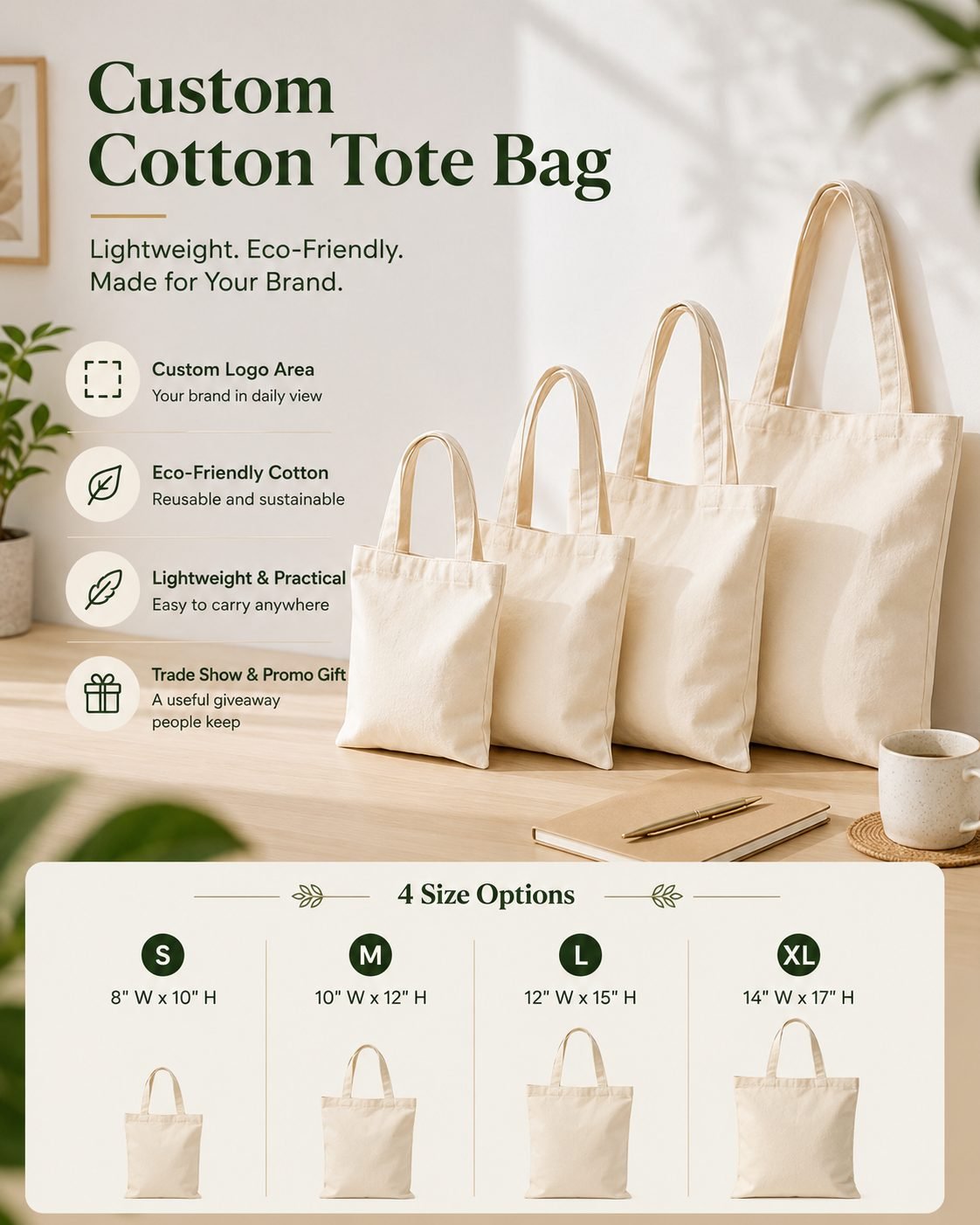 Custom Cotton Tote Bag
