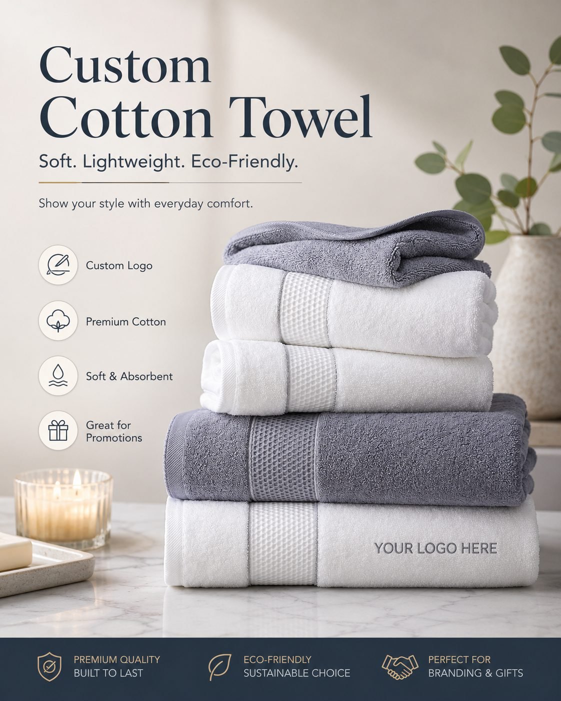 Custom Cotton Towel